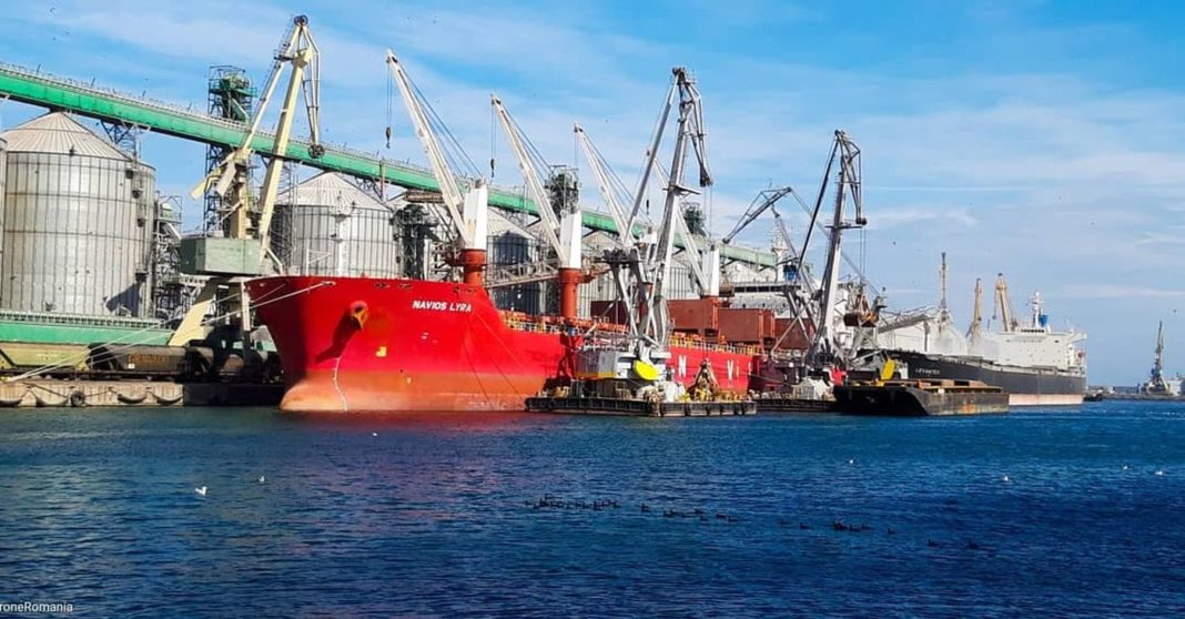 Porturile maritime românești, trafic record de mărfuri în 2019