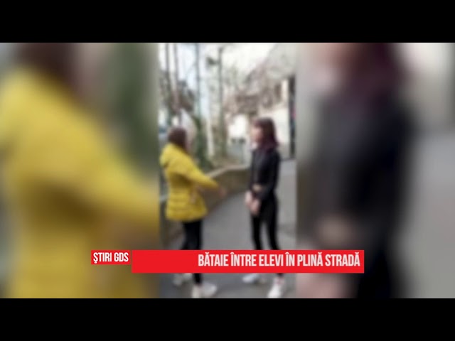 Bătăi între elevi, în plină stradă, la Craiova