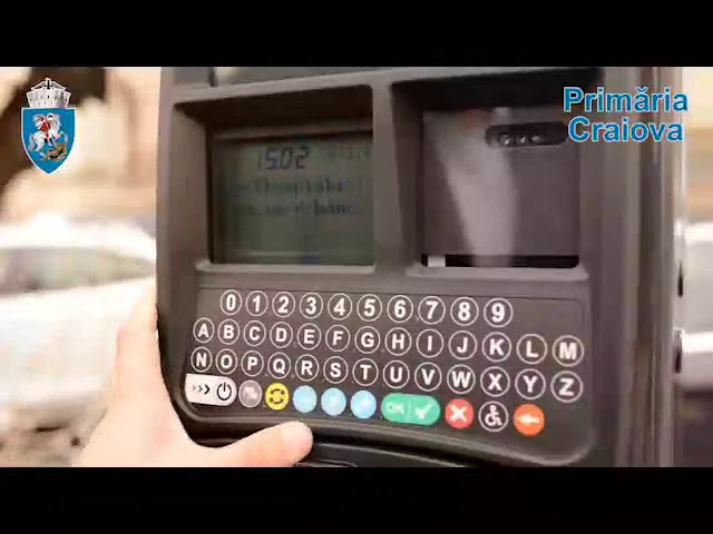 Primăria Craiova învață șoferii să folosească parcometrele