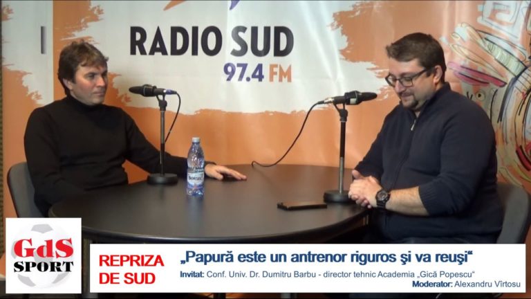 VIDEO / Dumitru Barbu mizează pe victoria Ştiinţei la Ovidiu