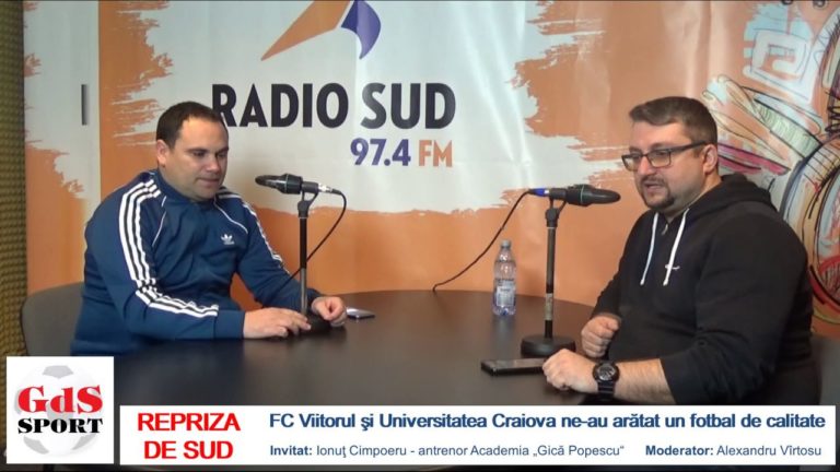 VIDEO / Ionuţ Cimpoeru: Mirko este cu mult peste nivelul portarilor din România!