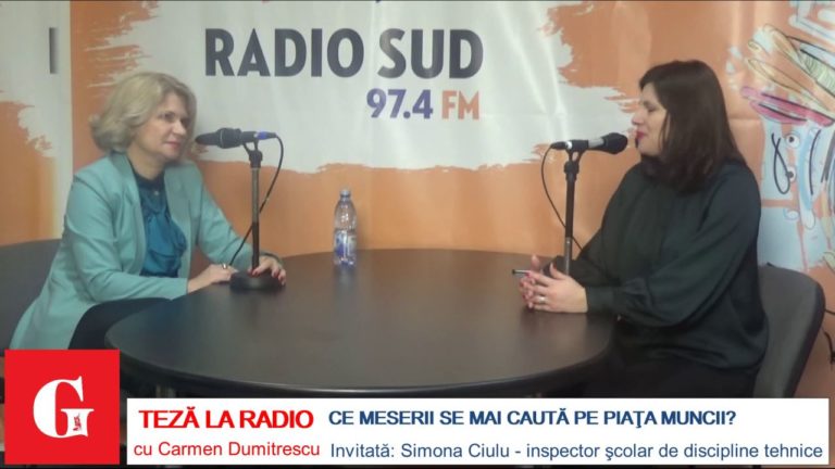 Noutăți în învățământul profesional din Dolj