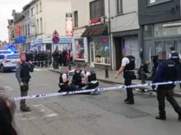 Poliţia belgiană a împuşcat o femeie care a atacat cu un cuţit două persoane