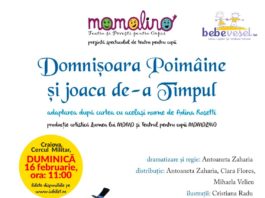 Spectacolul "Domnişoara Poimâine şi Joaca de-a Timpul", la Craiova