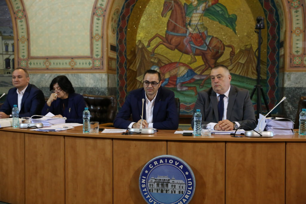 Bugetul Craiovei pe anul 2020 a fost aprobat. Primarul Genoiu s-a arătat deranjat de atitudinea opoziției.