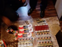 Percheziţii domiciliare în locuinţele a doi doljeni de unde s-au confiscat ţigări de contrabandă