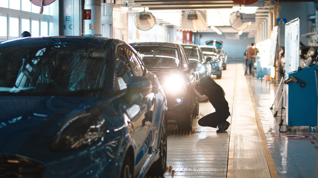 Ford Puma in fabrica