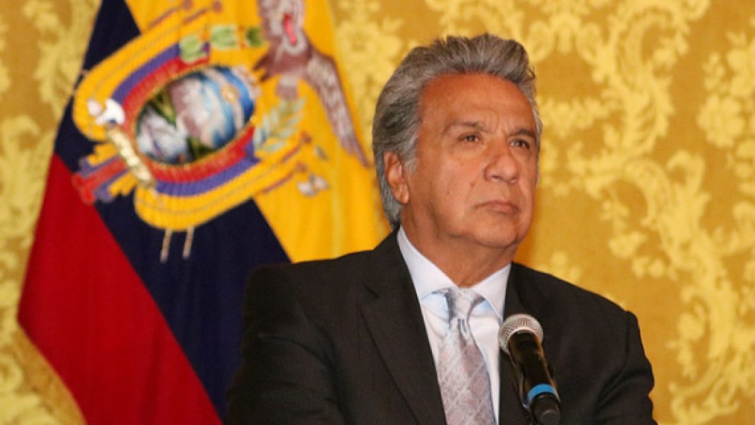 Preşedintele Ecuadorului, Lenin Moreno