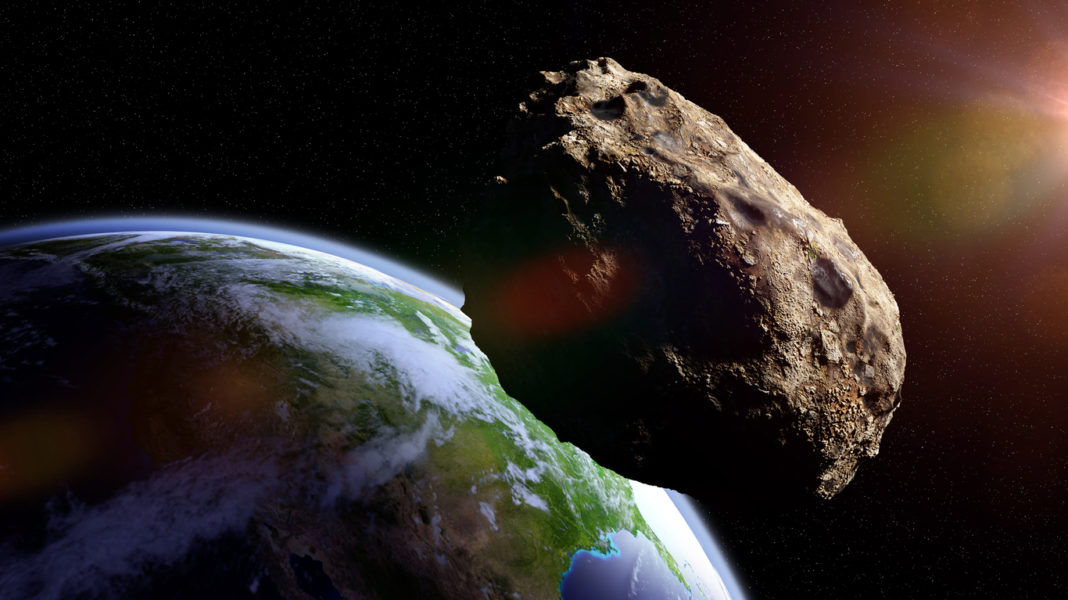Un asteroid mare care are propria Lună, a trecut pe lângă Pământ
