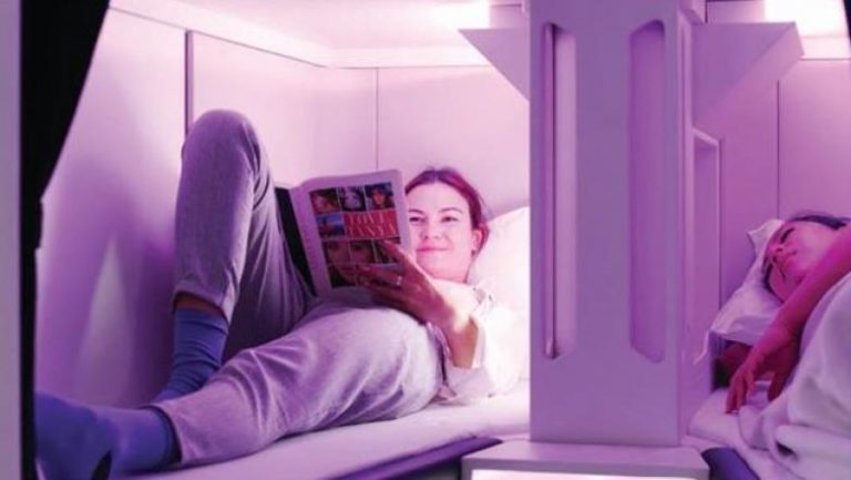 Air New Zealand vrea să introducă cuşete cu paturi la clasa economy