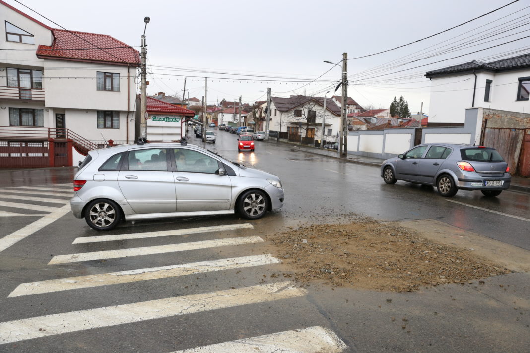 Intervenţie CAO pe strada Fraţii Goleşti