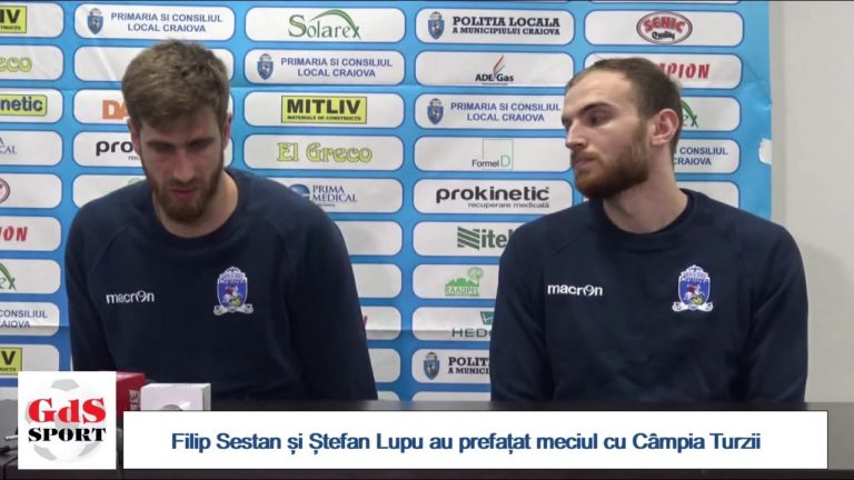 VIDEO / Ștefan Lupu: Meciul cu Câmpia Turzii va fi tratat cu maximă seriozitate