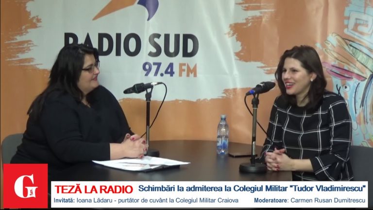 Schimbări la admiterea la Colegiul Militar „Tudor Vladimirescu” din Craiova