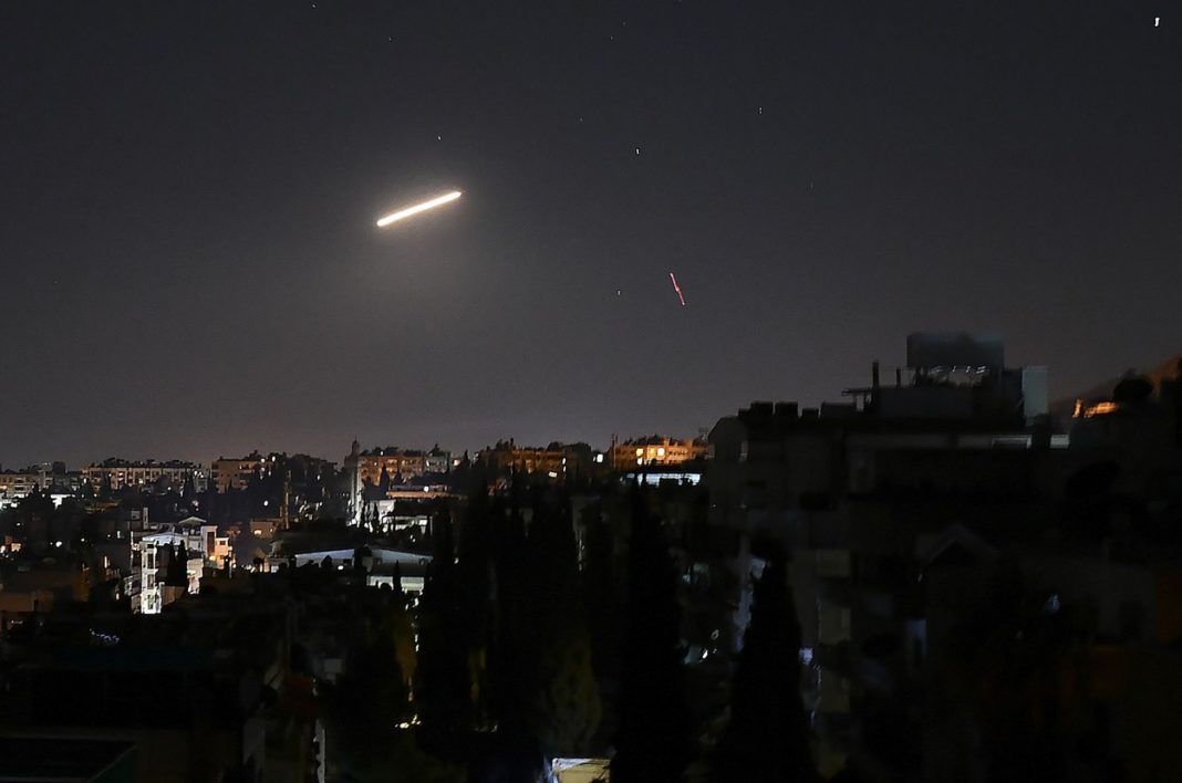 Armata siriană a interceptat mai multe rachete lansate de Israel