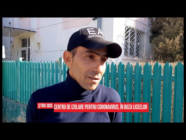 Centru de izolare pentru coronavirus, în buza liceelor