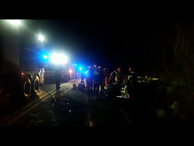 Patru tineri au murit într-un cumplit accident rutier produs pe DN 65, la ieșirea din Balș