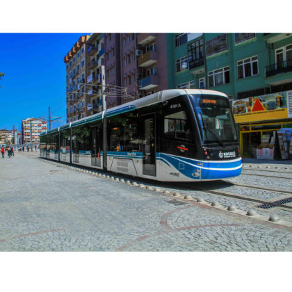 Tramvaiul produs de firma Durmazlar Makine