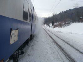 Trenul Braşov-Budapesta a deraiat