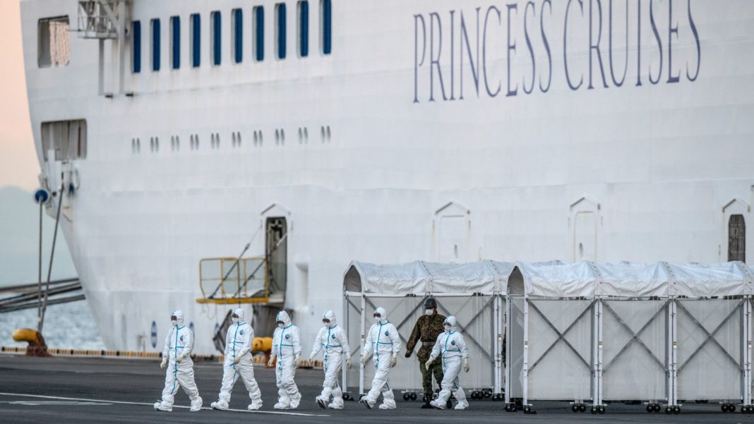 Urme ale coronavirusului au fost detectate în cabinele vasului de croazieră Diamond Princess, la 17 zile de la plecarea pasagerilor
