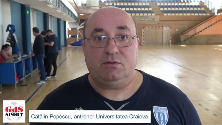 Video / Cătălin Popescu: Este frustrant, mai ales că s-a mers cap la cap tot meciul