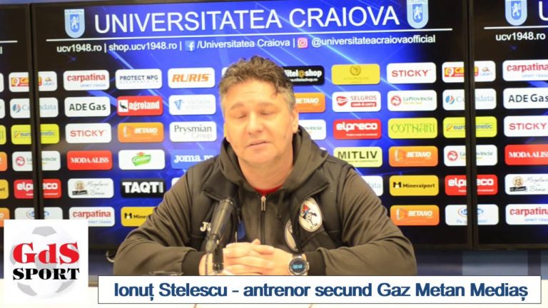 „U“ Craiova – Mediaș 2-1 / Ionuț Stelescu acuză: „Viciere de rezultat!“