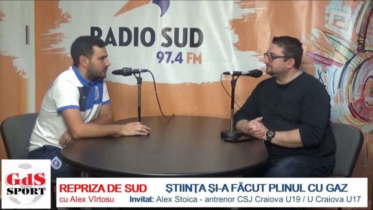 Alex Stoica, la „Repriza de Sud“: „Cred că anul acesta va fi al nostru!“