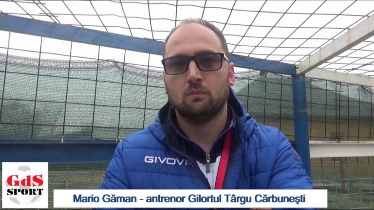 Gilortul Tg. Cărbuneşti / Mario Găman: O să fim o nucă tare pentru toate echipele