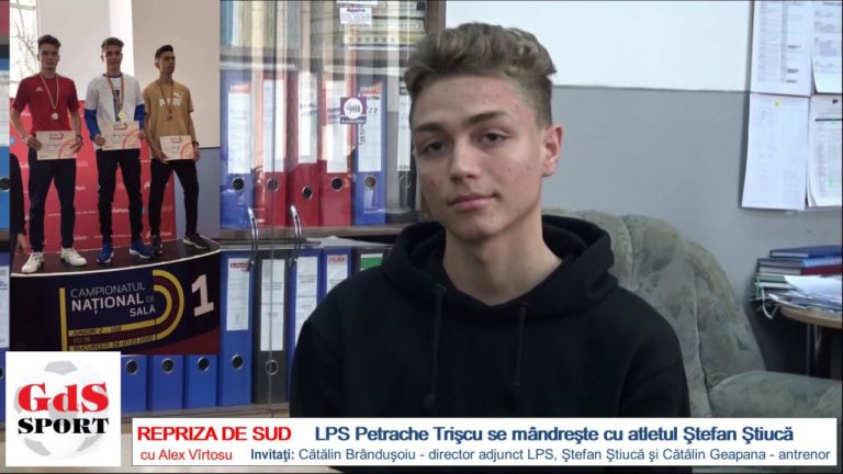 Ştefan Sorin Ştiucă, noua speranţă a atletismului craiovean