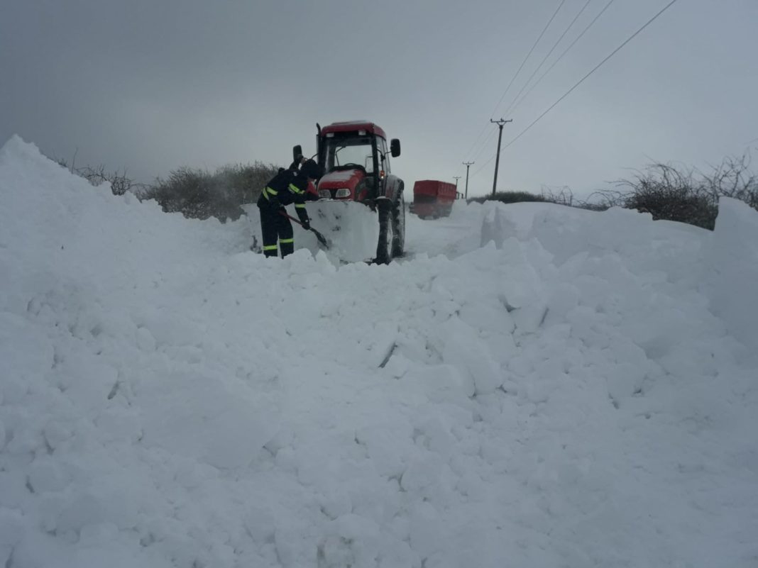 Drumuri înzăpezite în Dolj. Circulația este restricționată.