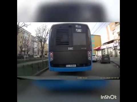 UPDATE/Craiovean șicanat în trafic de un șofer de autobuz