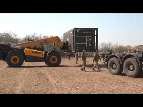 Imagini din locul unde Armata face un spital mobil pentru bolnavii de coronavirus