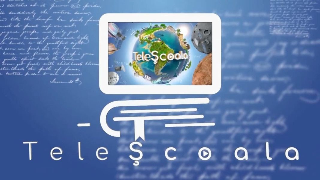 Cursurile de TeleȘcoală încep la televiziunea publică