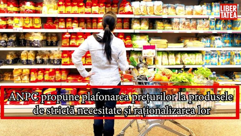 ANPC propune plafonarea preţurilor la produsele de strictă necesitate