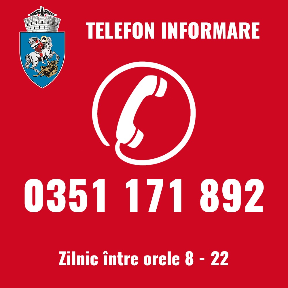 Primăria Craiova vine în sprijinul craiovenilor de peste 65 de ani cu un nou număr de telefon