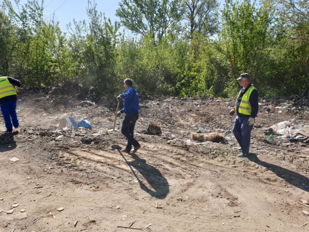 Acţiune de ecologizare de Ziua Pământului