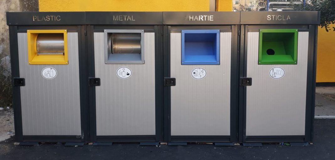 Râmnicu Vâlcea: 11 noi puncte închise de colectare şi alte 6 baterii de containere pentru reciclabile