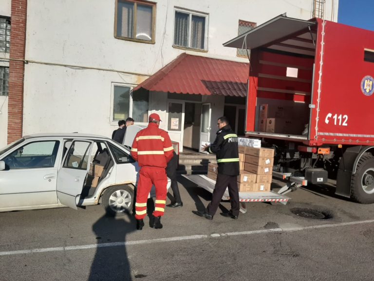 Cel mai mare transport de echipamente de protecție a sosit la ISU Mehedinți