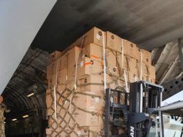 100.000 de combinezoane de protecţie vor fi aduse de Forţele Aeriene Române din Germania