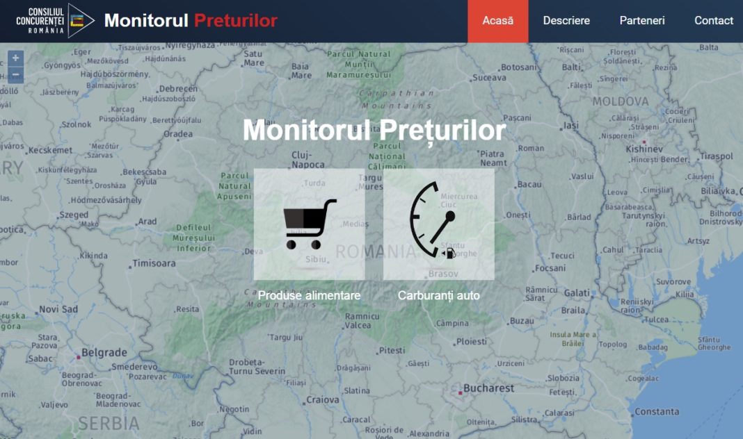 Consumatorii au la dispoziție o variantă actualizată a platformei www.monitorulpreturilor.info