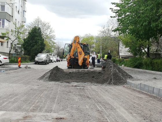 Au început lucrările de reabilitare a străzii Dealul Spirii, pornind de la intersecția cu Unirii