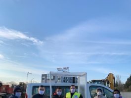 Studenți din Craiova fac porți de decontaminare pentru mai multe spitale din țară