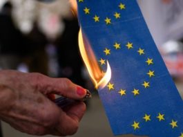 Germania introduce pedeapsa cu închisoarea pentru incendierea steagului UE