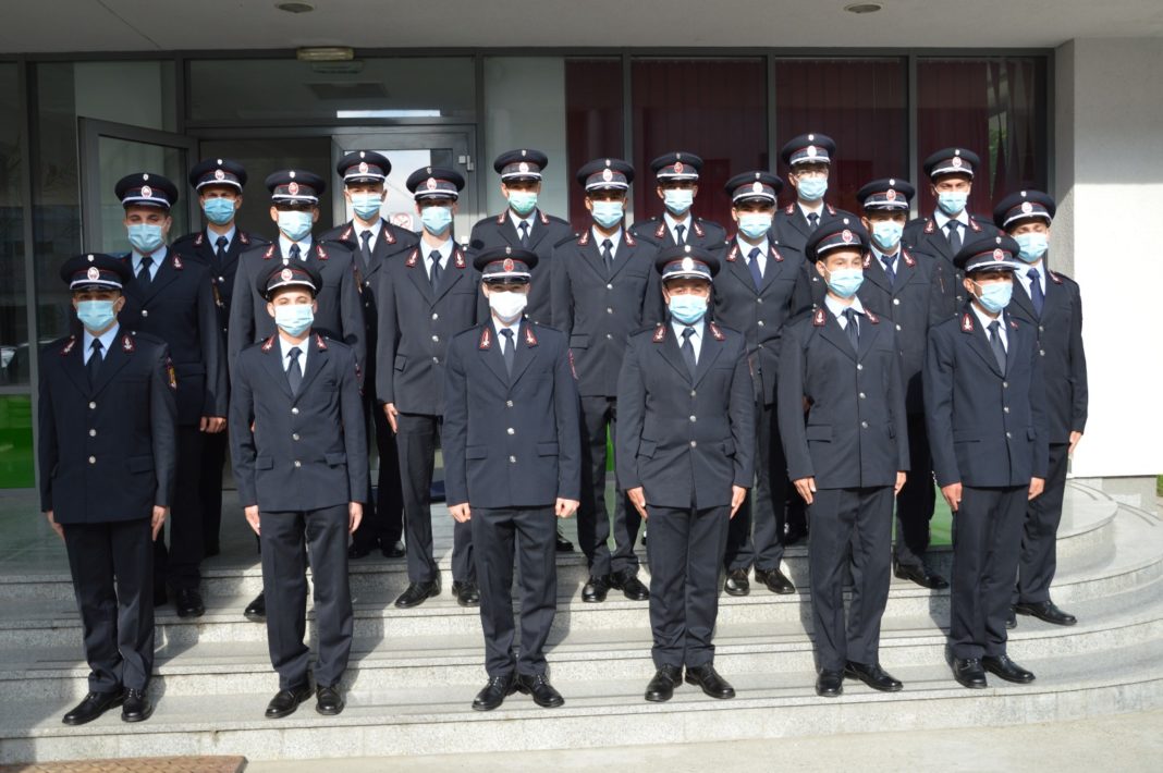 19 elevi ai Școlii de Subofițeri Boldești au depus jurământul militar