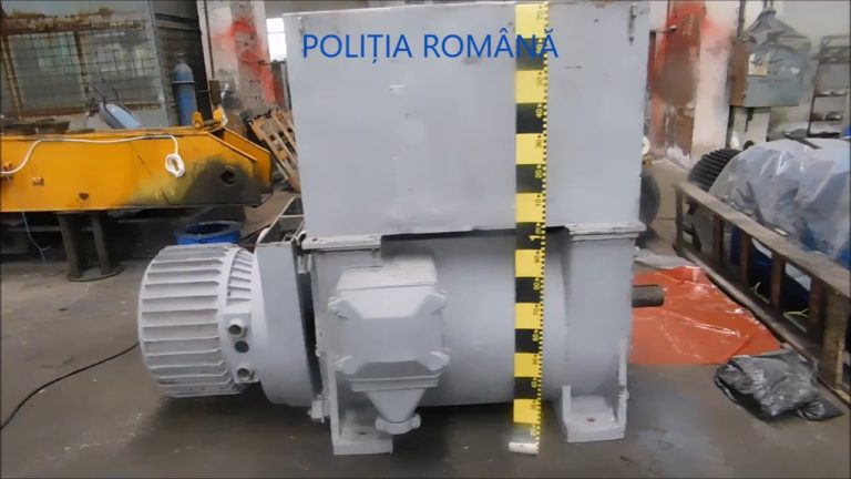 Trei bărbați, reținuți în cazul motorului furat de la CEO și transportat la o firmă din Craiova