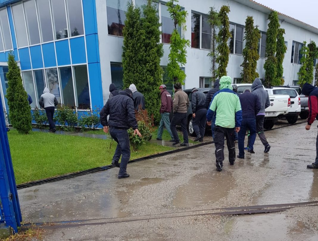 protest Tirrena Scavi mai