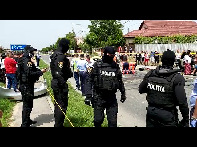 Uciși în taxi, în urma unui accident rutier