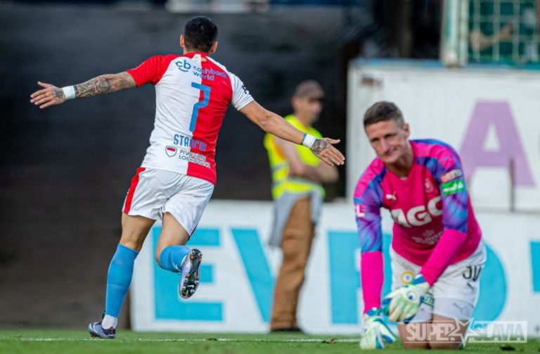 VIDEO | Nicolae Stanciu, MVP în Slavia – Jablonec 5-0. Băluță, victorios și el!