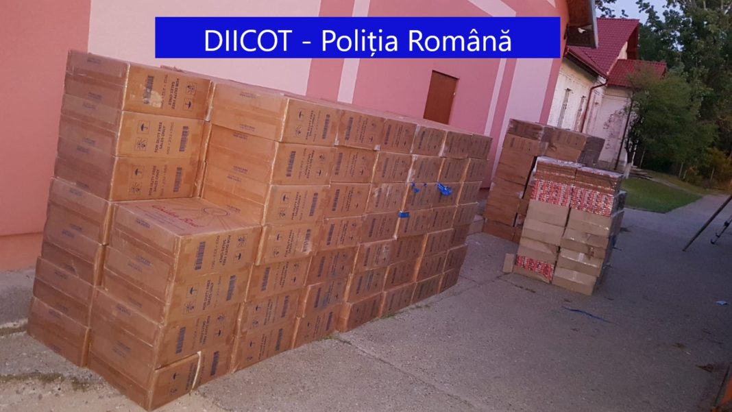 Poliţiştii olteni au efectuat astăzi două percheziții domiciliare, pe raza județului, la persoane bănuite de contrabandă cu ţigări