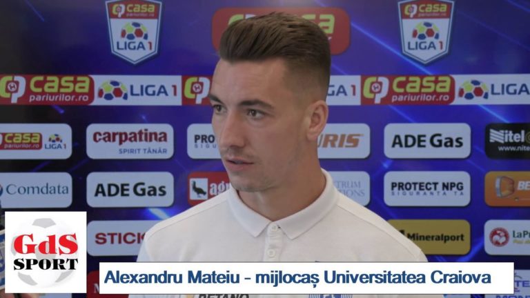 „U“ Craiova – FC Botoșani | Alex Mateiu: Jucăm acasă și nu avem voie să ne încurcăm