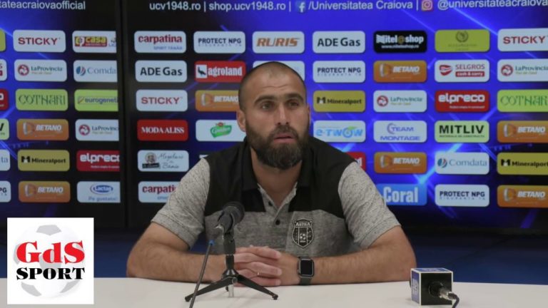 VIDEO | Vasile Maftei a explicat eșecul de la Craiova